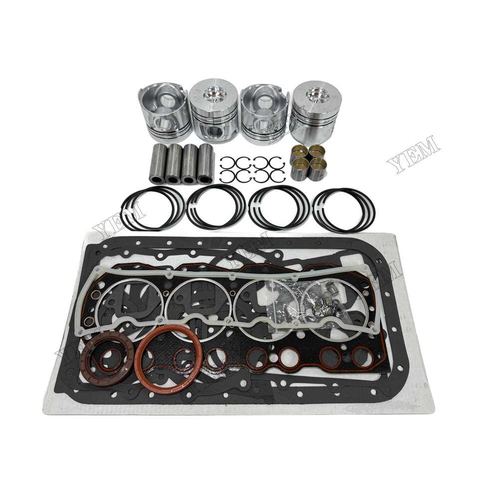 YEM Parts Piston and Rings With Gasket Set for Deutz CA498-12 Diesel Engine Spare Parts For Deutz