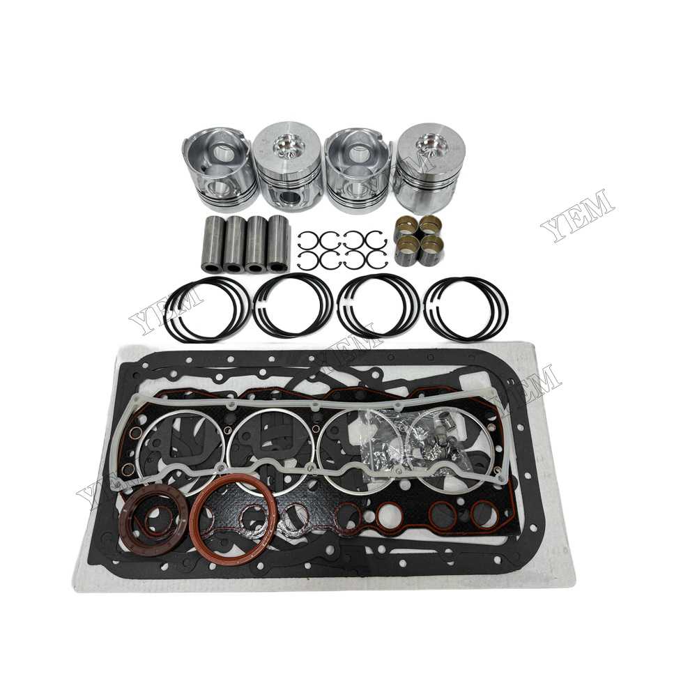 YEM Parts Piston and Rings With Gasket Set for Deutz CA498-12 Diesel Engine Spare Parts For Deutz