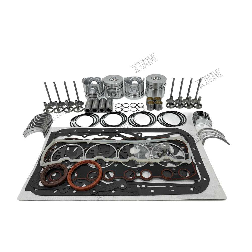 YEM Parts Piston Kit With Gasket Set With Bearing Set With Valves for Deutz CA498-12 For Deutz