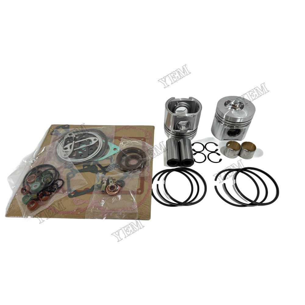 YEM Parts Piston and Rings With Gasket Set for Deutz F2L511 Diesel Engine Spare Parts