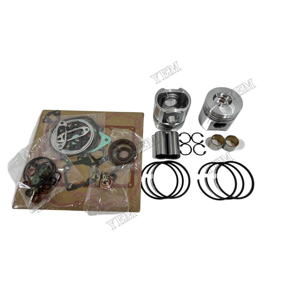 YEM Parts Piston and Rings With Gasket Set for Deutz F2L511 Diesel Engine Spare Parts For Deutz