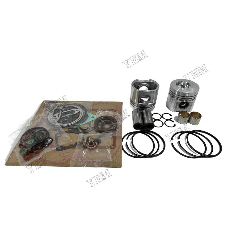 YEM Parts Piston and Rings With Gasket Set for Deutz F2L511 Diesel Engine Spare Parts For Deutz