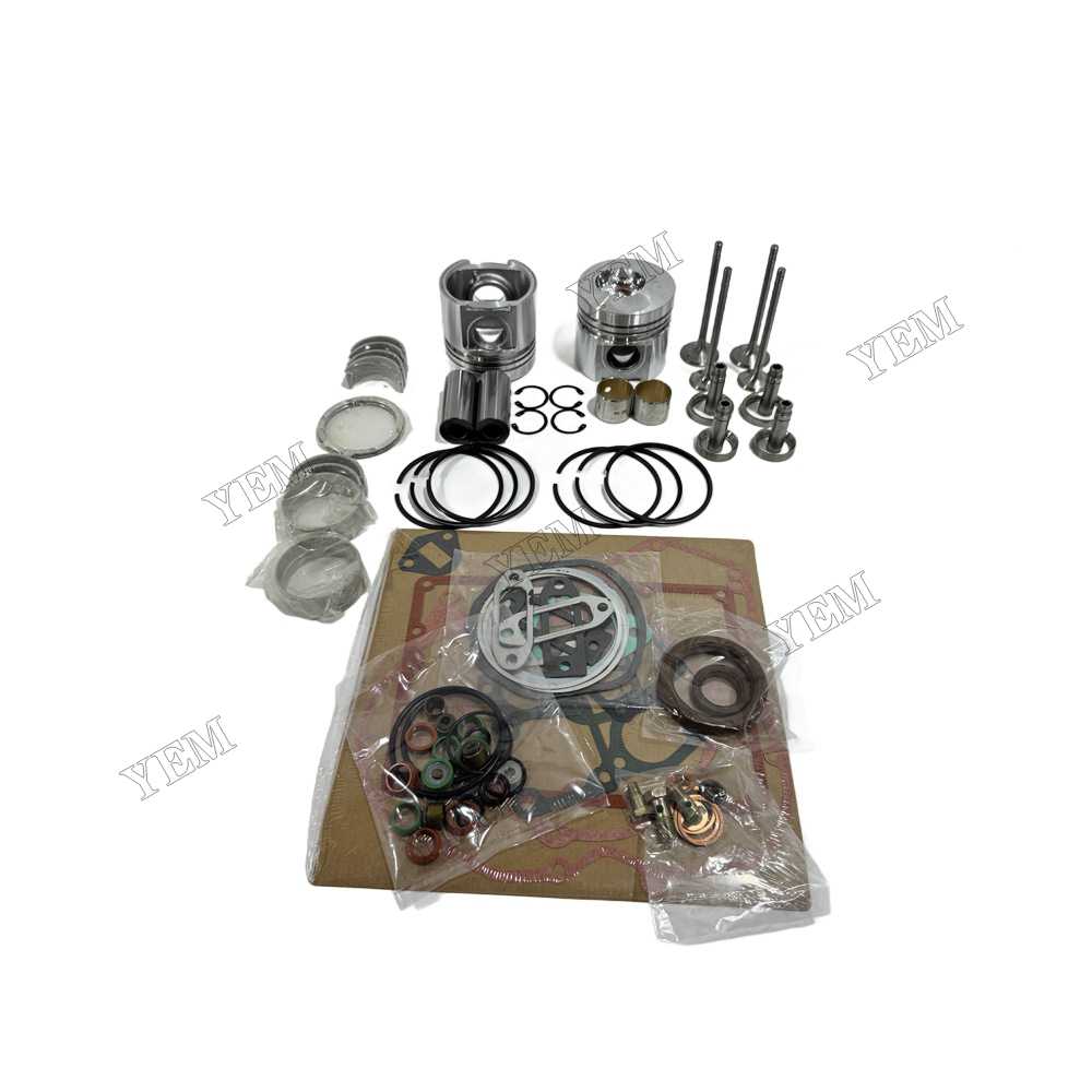 YEM Parts Piston Kit With Gasket Set With Bearing Set With Valves for Deutz F2L511 Spare For Deutz