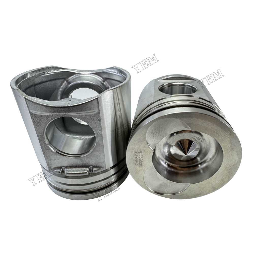 YEM Parts 1822098C3 Piston With Pin and Circlip for Perkins 1306 Diesel Engine Spare Parts For Perkins