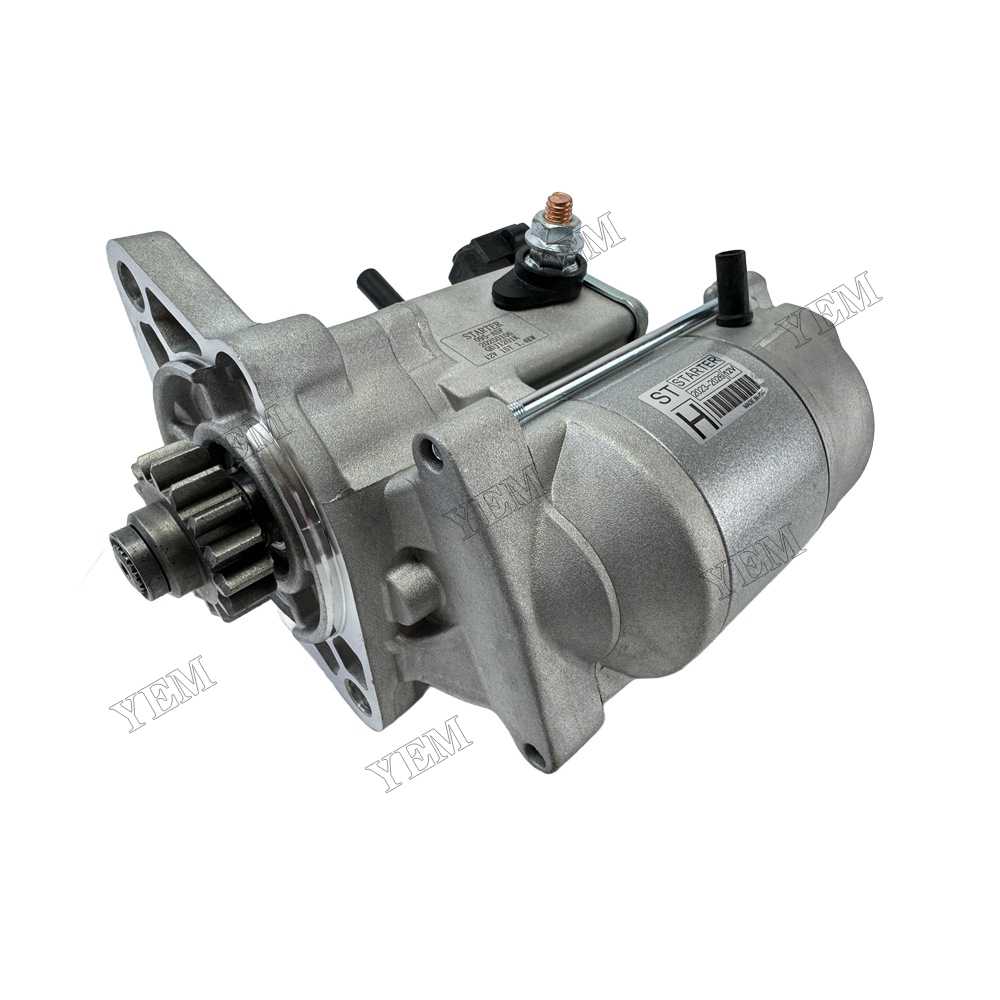 YEM Parts 12V 1.4kW 15T Starter Motor 119740-77020 119540-77010 for Yanmar Engine 3TNV70 For Yanmar