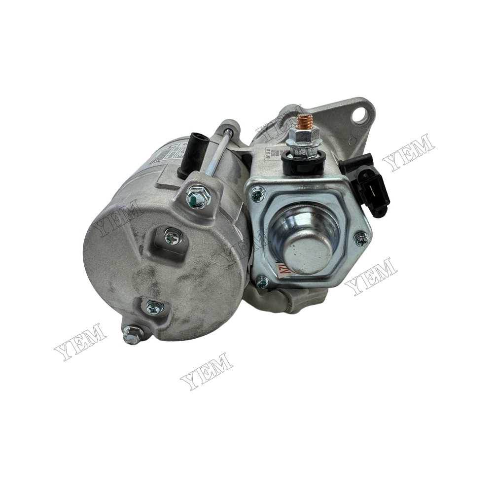 YEM Parts 12V 1.4kW 15T Starter Motor 119740-77020 119540-77010 for Yanmar Engine 3TNV70 For Yanmar