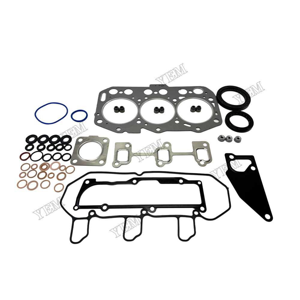 YEM Parts Full Gasket Kit for Yanmar 3TNV80 Diesel Engine Spare Parts For Yanmar