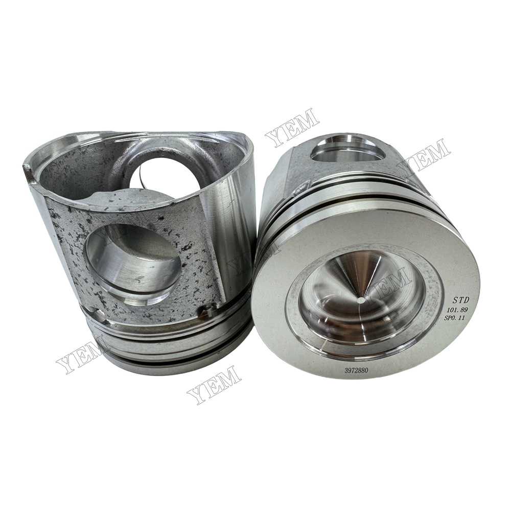 YEM Parts Piston Kit 3972880 for Cummins Engine ISB5.9 ISBE ISBE4 QSB