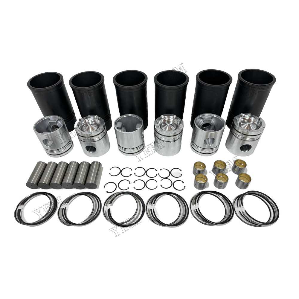 YEM Parts Cylinder Liner Kit for Cummins NHC-250 Diesel Engine Spare Parts For Cummins