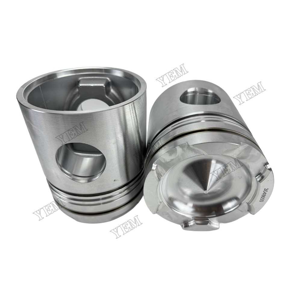 YEM Parts 3048650 Piston With Pin and Circlip for Cummins NHC-250 Spare Parts For Cummins