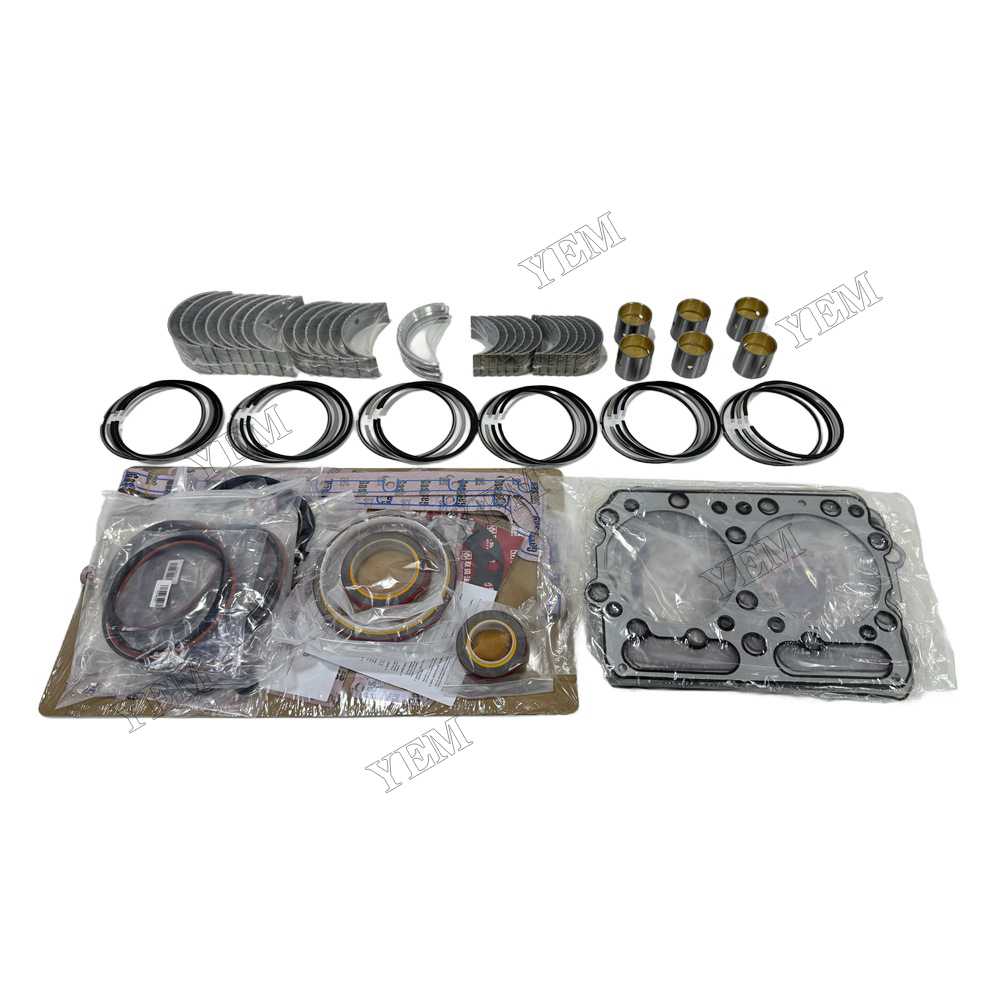 YEM Parts Piston Rings With Gasket Set With Bearing Set for Cummins NHC-250 Spare Parts