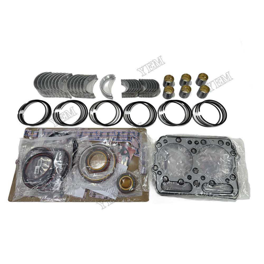 YEM Parts Piston Rings With Gasket Set With Bearing Set for Cummins NHC-250 Spare Parts