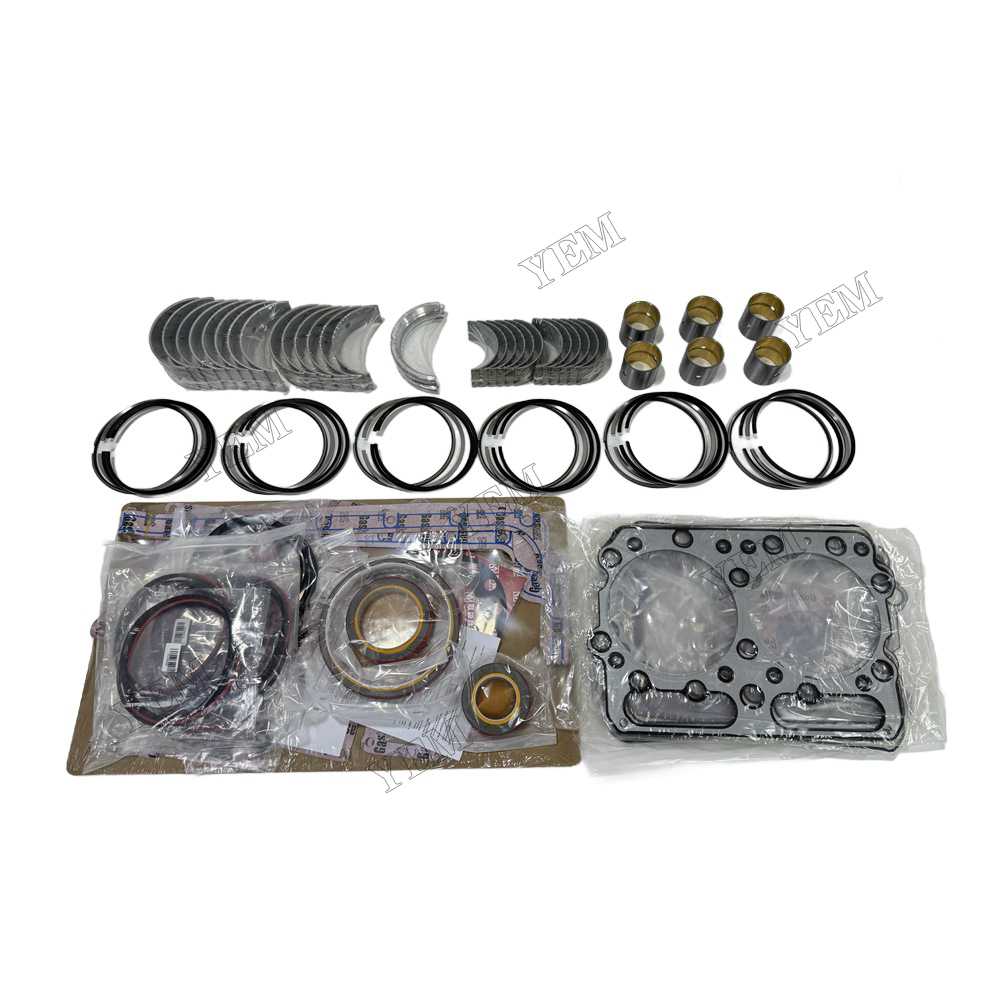 YEM Parts Piston Rings With Gasket Set With Bearing Set for Cummins NHC-250 Spare Parts