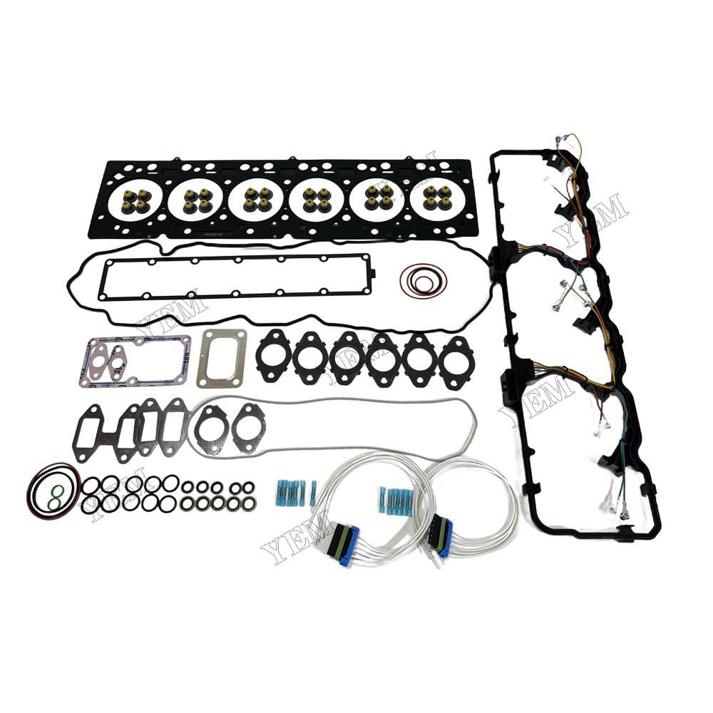 YEM Parts 4376090 Upper Gasket Kit for Cummins QSB6.7 Diesel Engine Spare Parts For Cummins