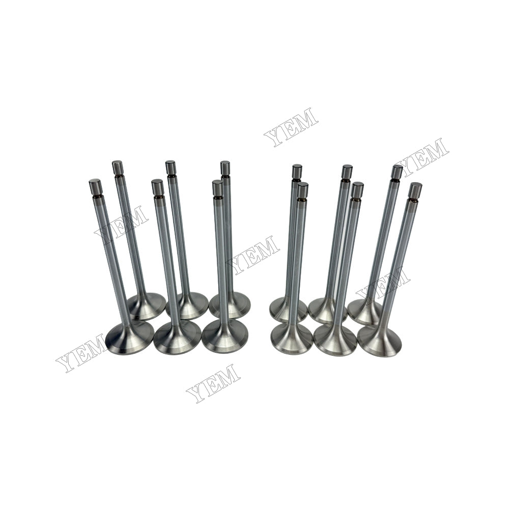 YEM Parts Intake and Exhaust Valve for Volvo TAD741GE Diesel Engine Spare Parts For Volvo