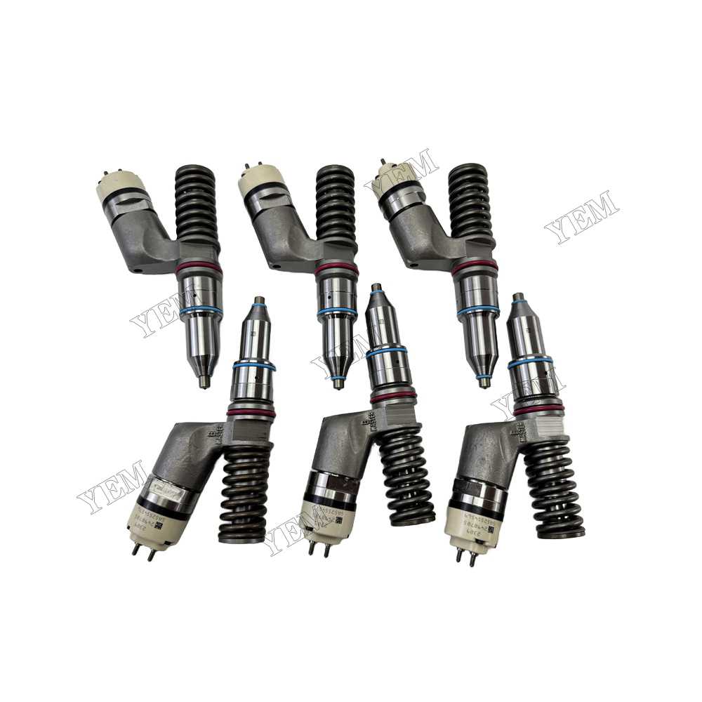 YEM Parts Fuel Injector 249-0705 2490705 Fits for Caterpillar CAT Engine C13 Excavator