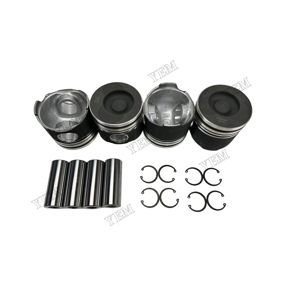 YEM Parts Piston With Pin and Circlip for YUNNEI YN38GBZ2 Diesel Engine Spare Parts