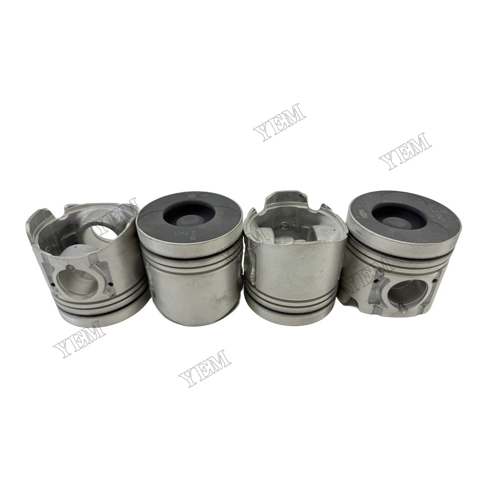 YEM Parts Piston With Pin and Circlip for JAC HFC4DA1 Diesel Engine Spare Parts For JAC