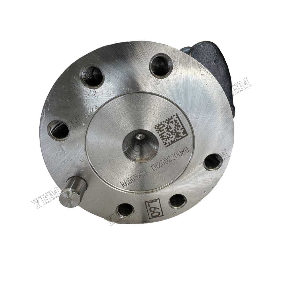 YEM Parts RE568158 Crankshaft for John Deere 6068 Diesel Engine Spare Parts For John Deere