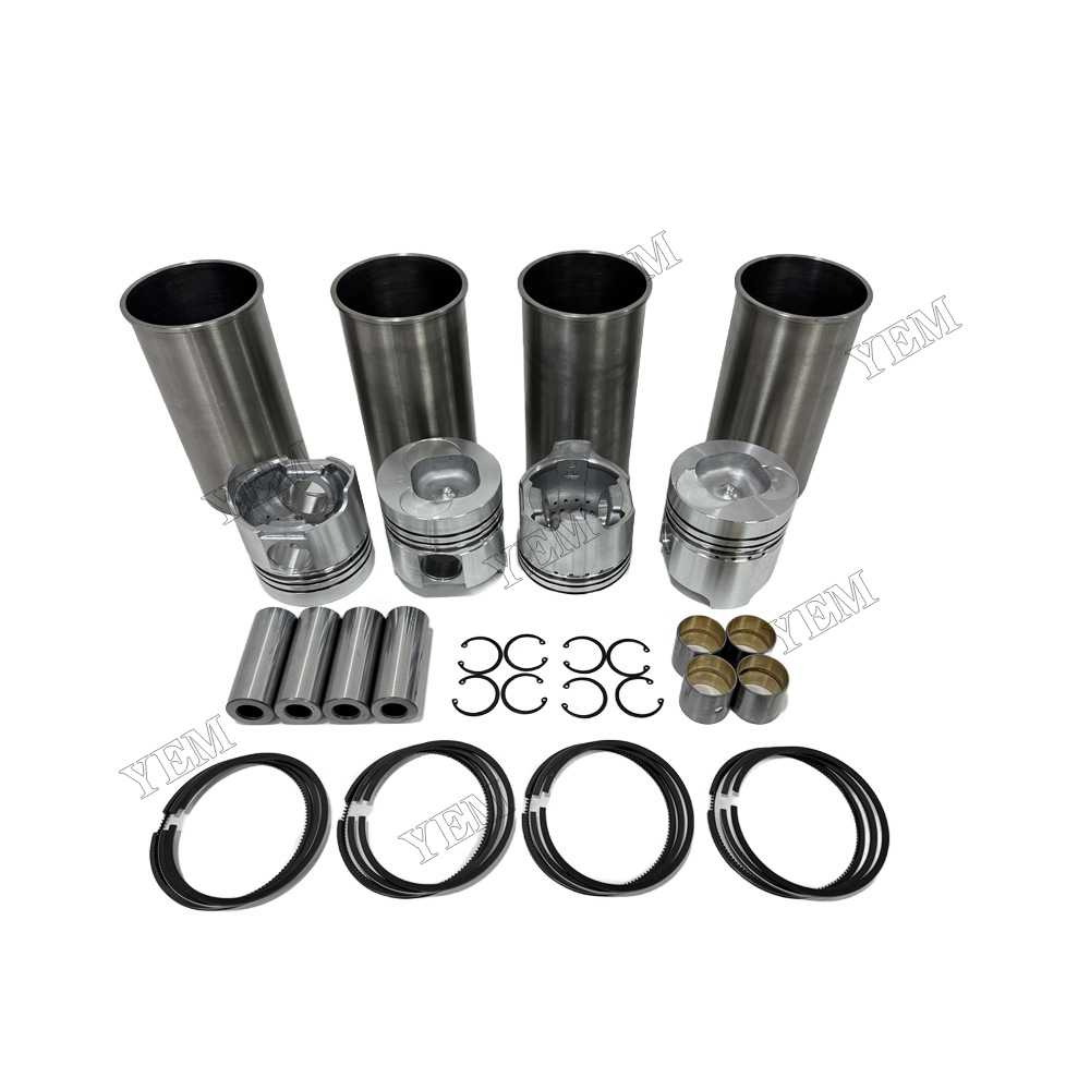 YEM Parts Cylinder Liner Kit for FAWDE 4DX21-53D Diesel Engine Spare Parts