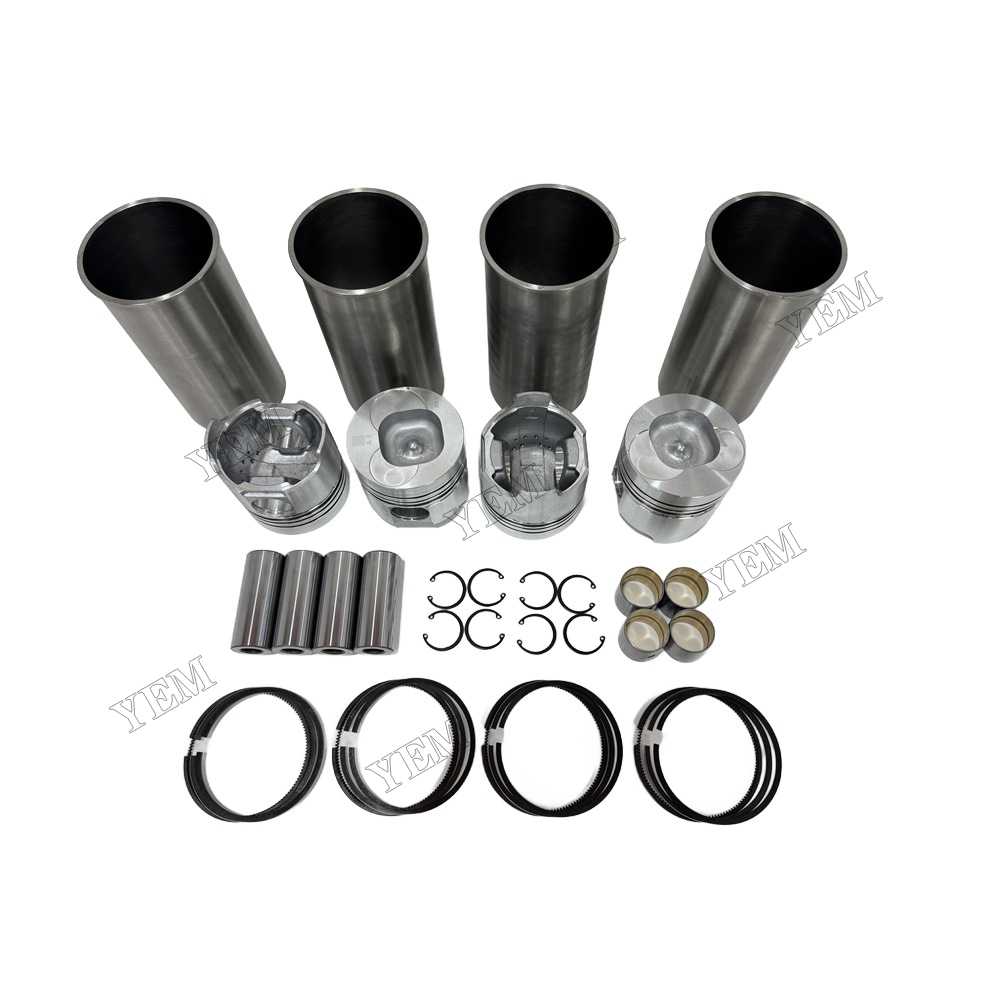YEM Parts Cylinder Liner Kit for FAWDE 4DX21-53D Diesel Engine Spare Parts For FAWDE