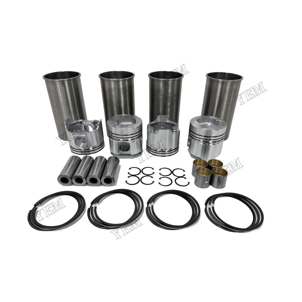 YEM Parts Cylinder Liner Kit for FAWDE 4DX21-53D Diesel Engine Spare Parts For FAWDE