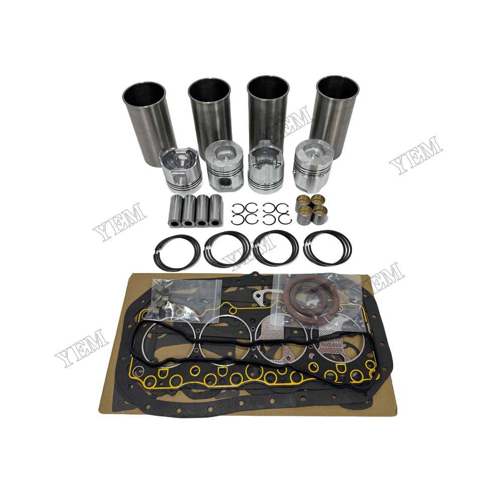 YEM Parts Overhaul Kit With Gasket Set for FAWDE 4DX21-53D Diesel Engine Spare Parts For FAWDE