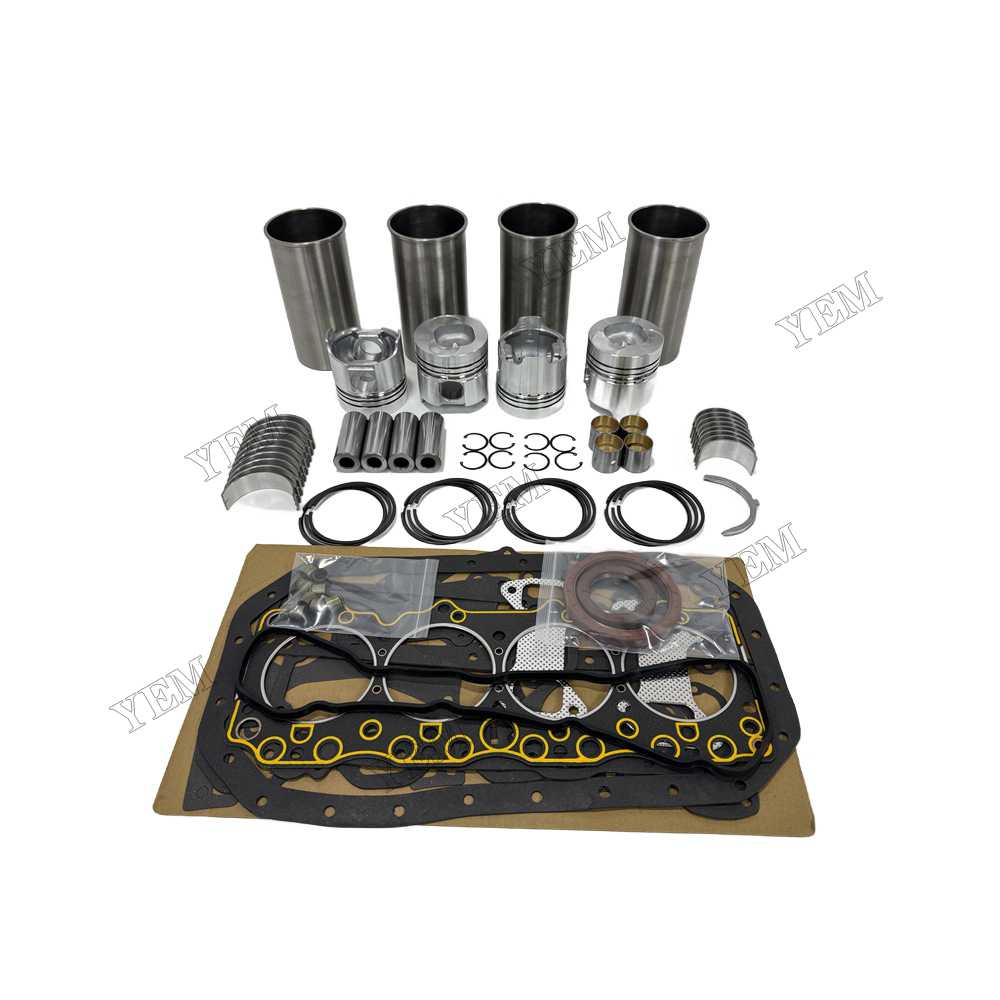 YEM Parts Overhaul Kit With Bearing Set for FAWDE 4DX21-53D Diesel Engine Spare Parts