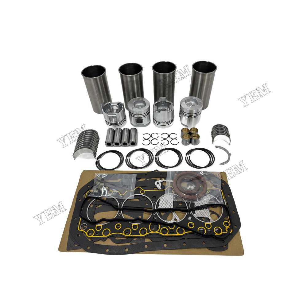 YEM Parts Overhaul Kit With Bearing Set for FAWDE 4DX21-53D Diesel Engine Spare Parts