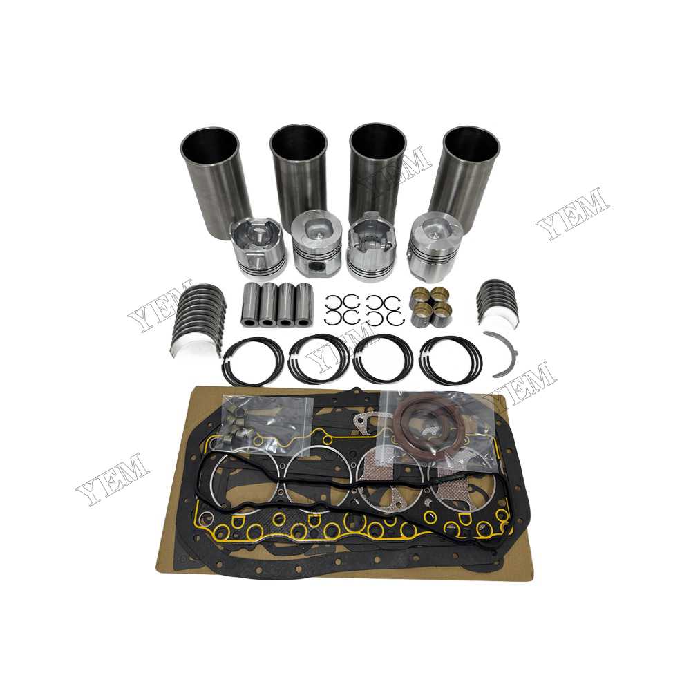YEM Parts Overhaul Kit With Bearing Set for FAWDE 4DX21-53D Diesel Engine Spare Parts