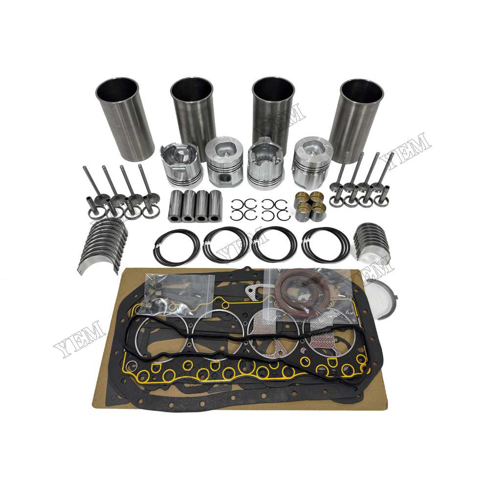 YEM Parts Overhaul Kit With Valves for FAWDE 4DX21-53D Diesel Engine Spare Parts