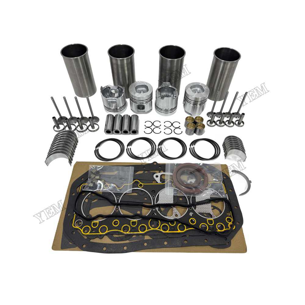 YEM Parts Overhaul Kit With Valves for FAWDE 4DX21-53D Diesel Engine Spare Parts For FAWDE