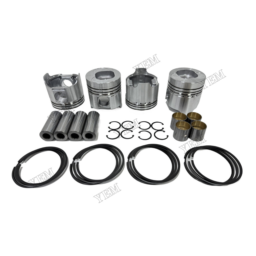 YEM Parts Piston and Rings for FAWDE 4DX21-53D Diesel Engine Spare Parts