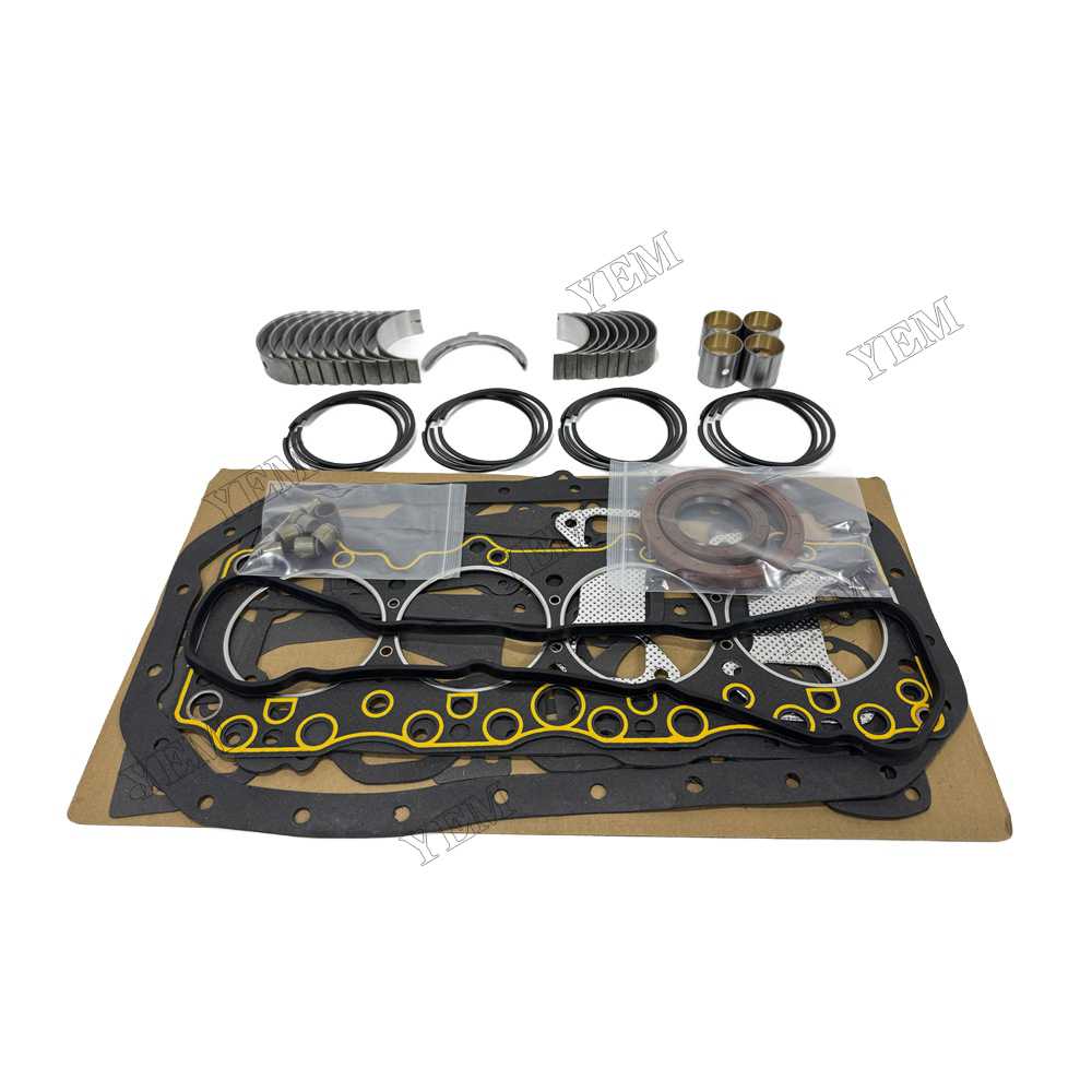 YEM Parts Piston Rings With Gasket Set With Bearing Set for FAWDE 4DX21-53D Spare Parts