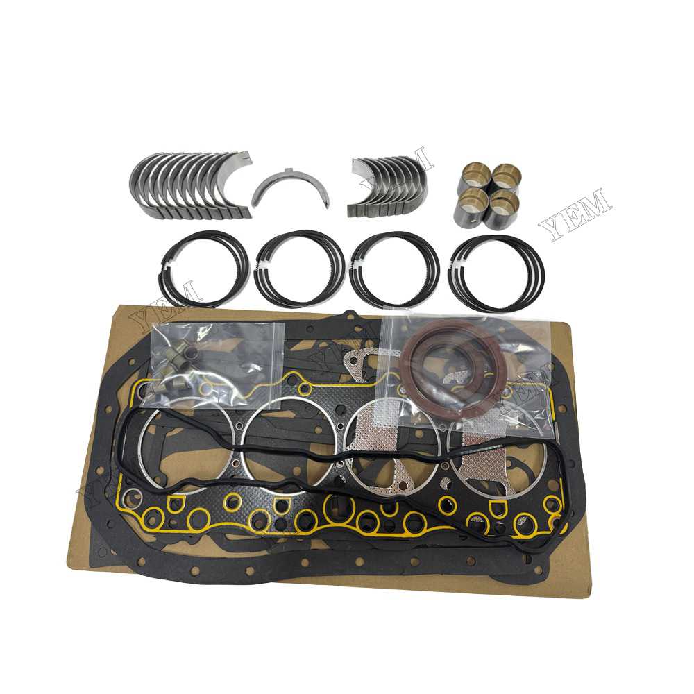 YEM Parts Piston Rings With Gasket Set With Bearing Set for FAWDE 4DX21-53D Spare Parts For FAWDE