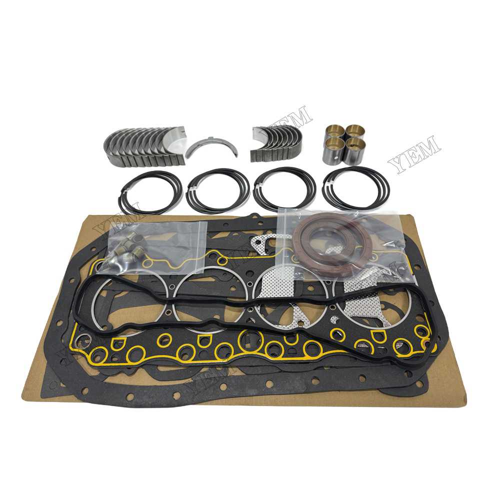YEM Parts Piston Rings With Gasket Set With Bearing Set for FAWDE 4DX21-53D Spare Parts For FAWDE