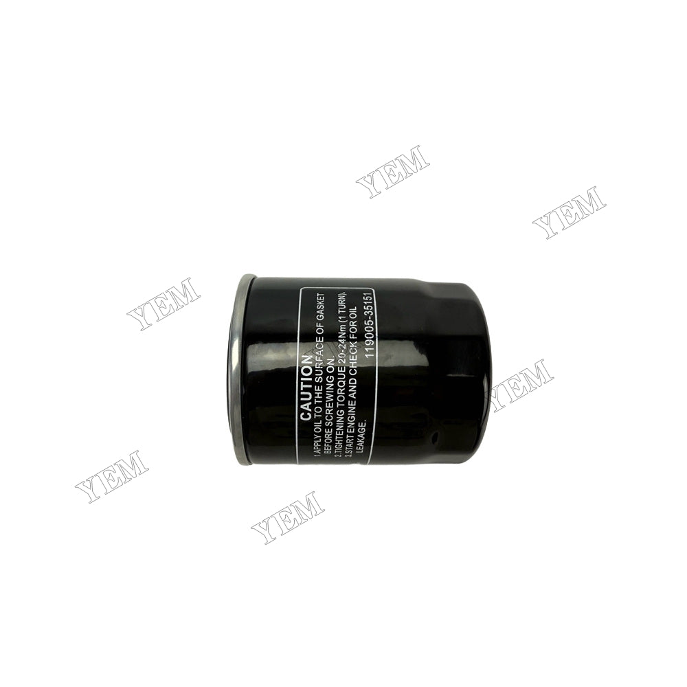 YEM Parts Oil Filter 16271-32092 for Kubota Excavator KX41 KX61 KX71 KX91