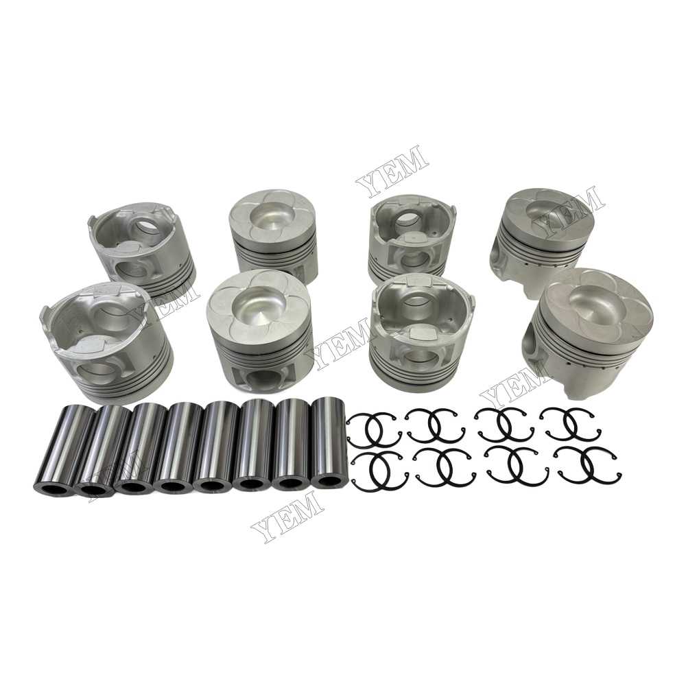YEM Parts Piston + Pin for Hino F20C Diesel Engine Spare Parts