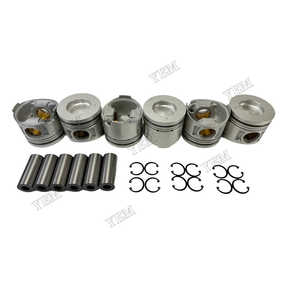 YEM Parts Piston + Pin for Hino J08C Diesel Engine Spare Parts For Hino