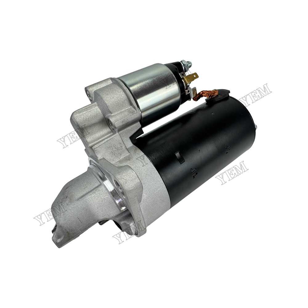 YEM Parts 12V 9T Starter Motor E5500-63016 E5500-63015 E5500-63014 for Kioti Engine 3A150 For Perkins