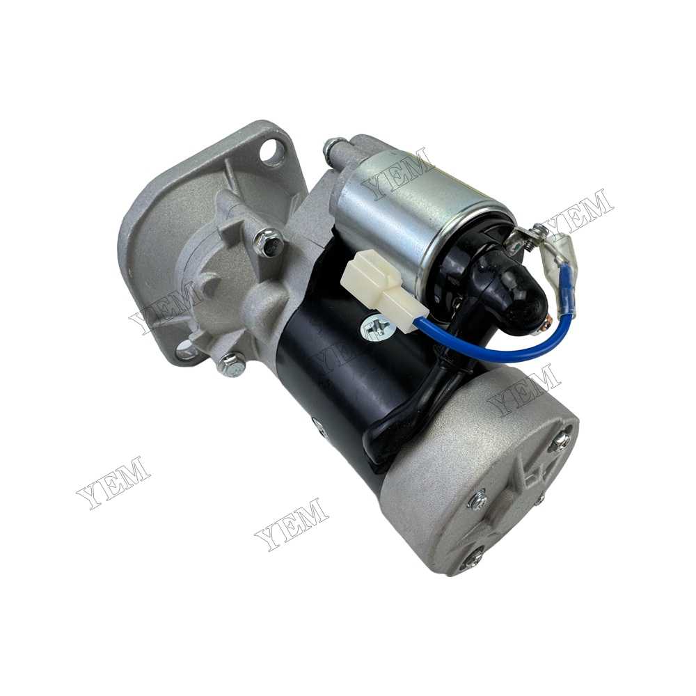 YEM Parts 121254-77019 Starter Motor for Yanmar 4LHA Diesel Engine Spare Parts For Yanmar