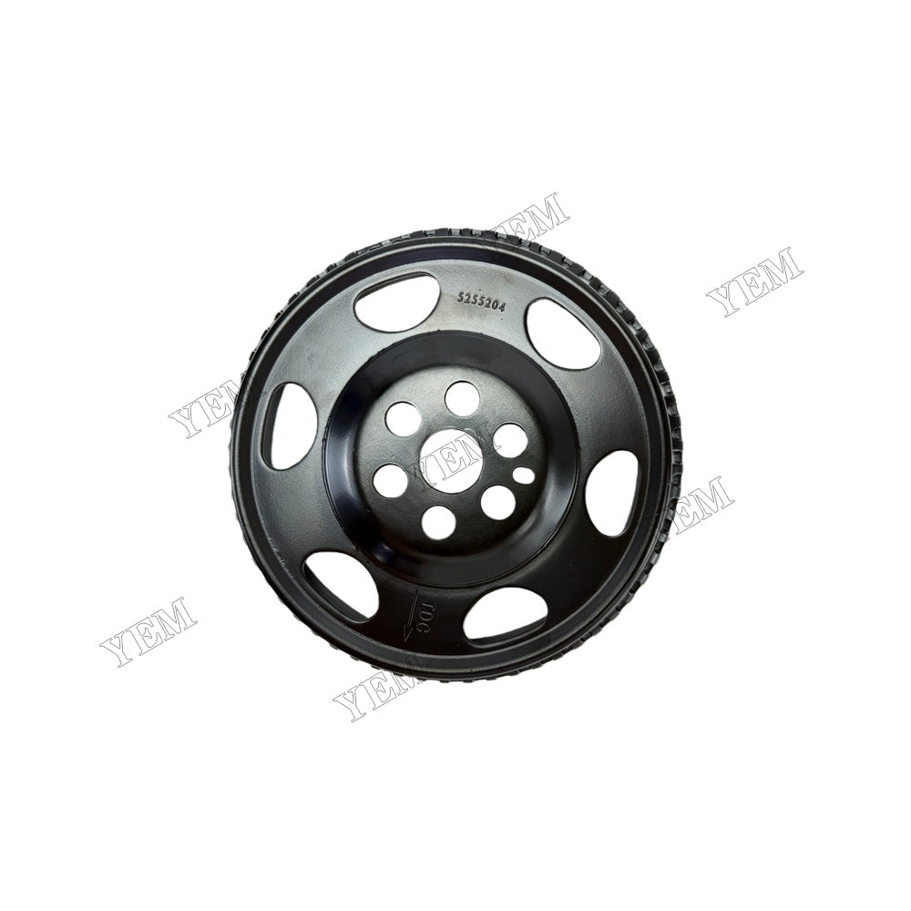 YEM Parts 5255204 3954949 Fits Cummins Crankshaft Pulley For Komatsu