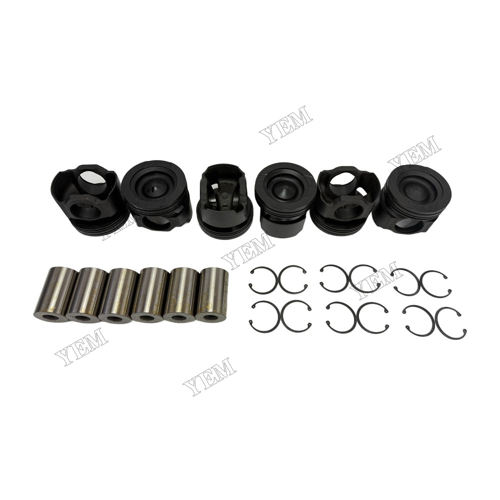 YEM Parts 4366017 4316870 4999933 Piston + Pin for Cummins ISZ13 Diesel Engine Spare Parts