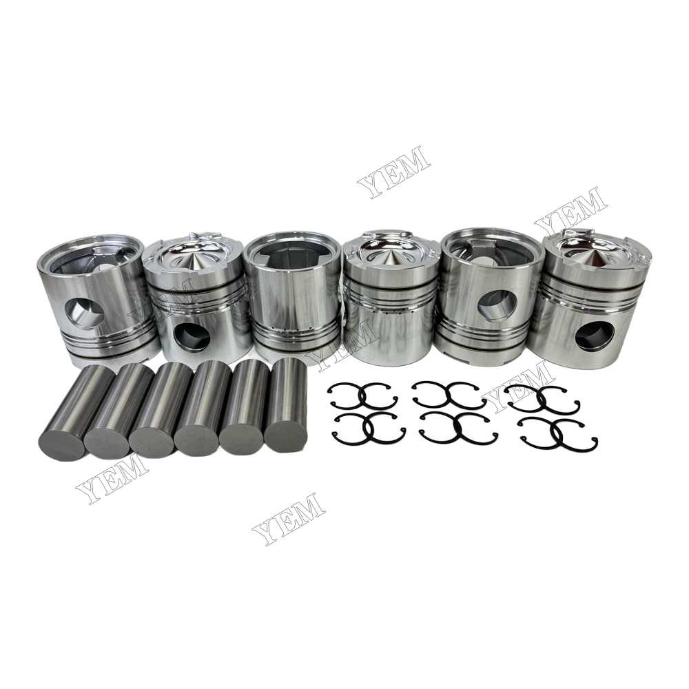 YEM Parts 3051555 3095738 Piston + Pin for Cummins NT855 Diesel Engine Spare Parts