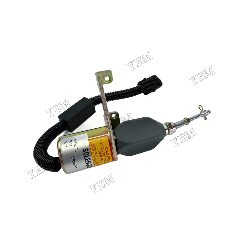 YEM Parts 5304951 Solenoid Valve for Cummins QSL9.3 Diesel Engine Spare Parts For Cummins