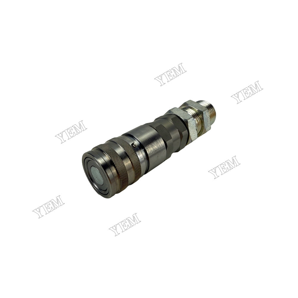 YEM Parts Flat Face Probe BSPP Aftermarket Faster FFH0812GASM Quick Release For Caterpillar