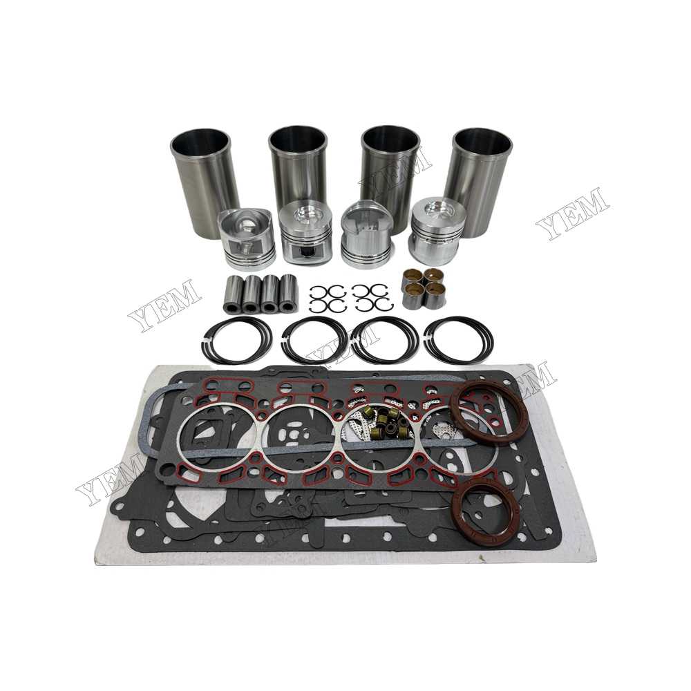 YEM Parts Overhaul Kit With Gasket Set for YANGDONG YND490D Diesel Engine Spare Parts For YANGDONG