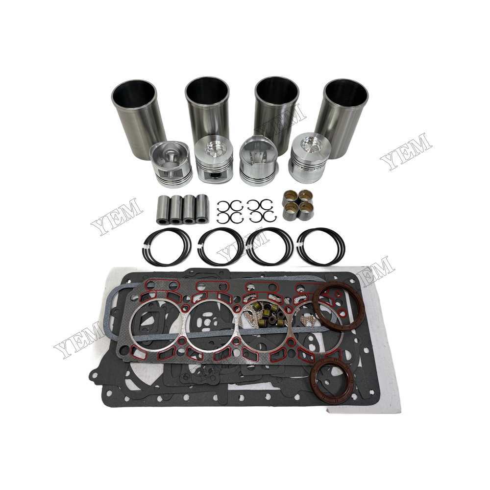 YEM Parts Overhaul Kit With Gasket Set for YANGDONG YND490D Diesel Engine Spare Parts For YANGDONG