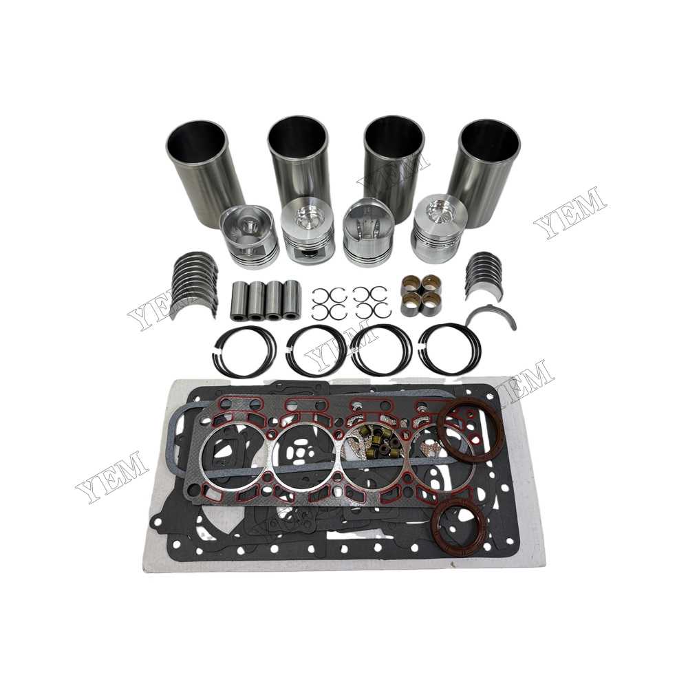YEM Parts Overhaul Rebuild Kit With Gasket Set Bearing for YANGDONG YND490D Spare Parts