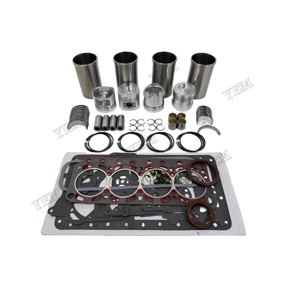 YEM Parts Overhaul Rebuild Kit With Gasket Set Bearing for YANGDONG YND490D Spare Parts